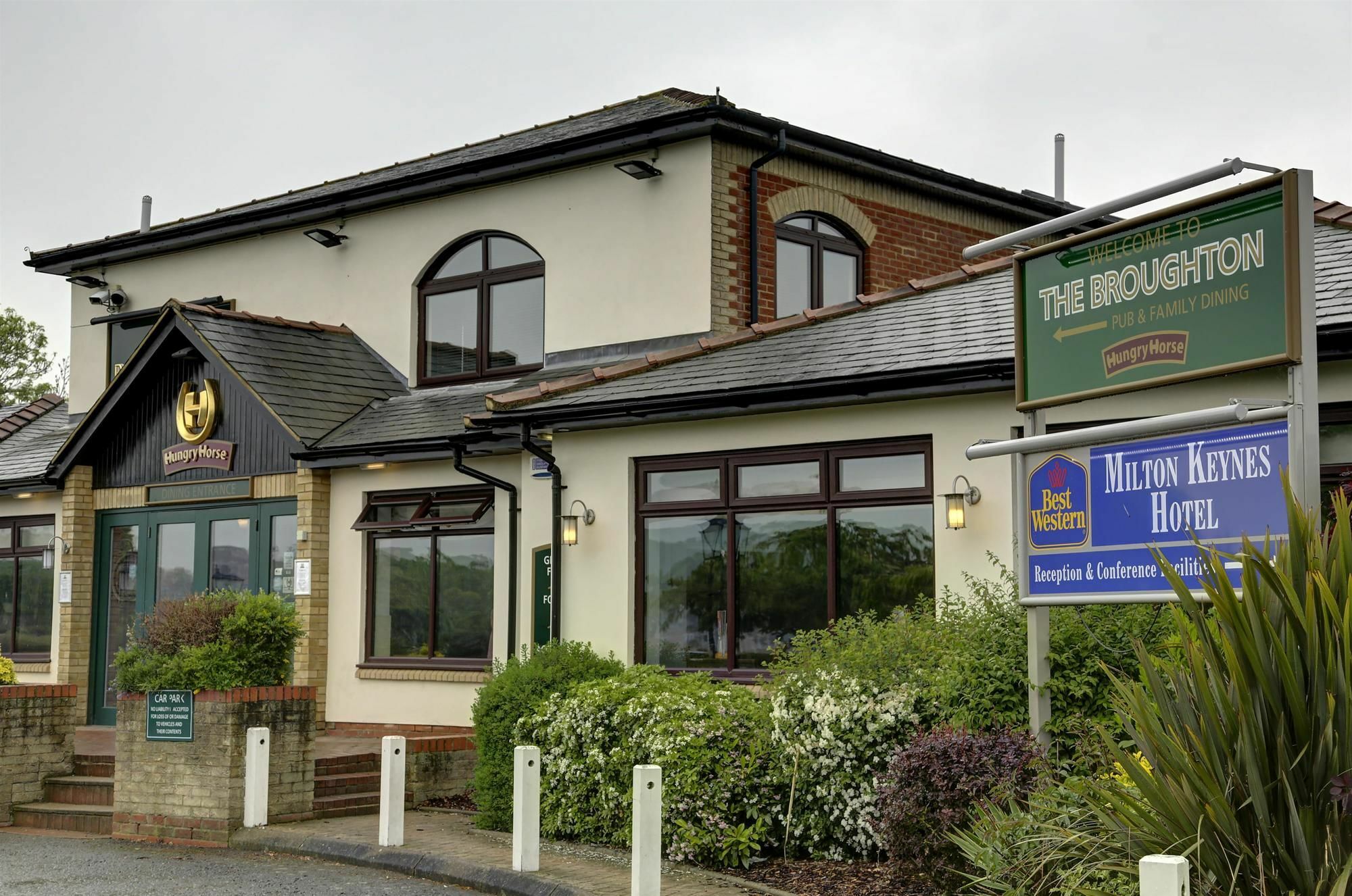 The Broughton Hotel By Greene King Inns Milton Keynes Bagian luar foto